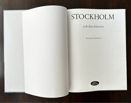 Stockholm och dess historia - Kerstin Gustafson - okänt år, 2001, 1 st.