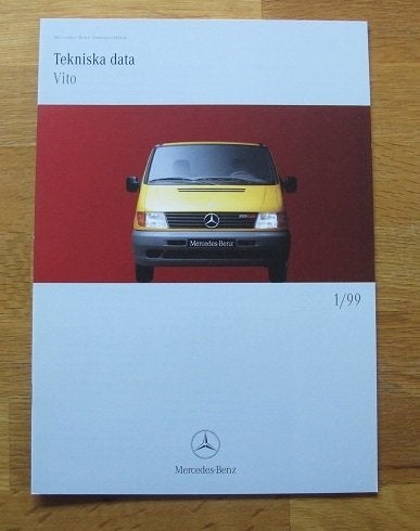 Broschyr - Mercedes-Benz Vito Tekniska Data