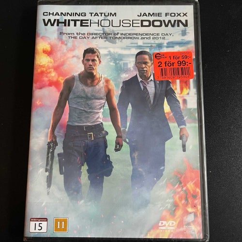 WHITE HOUSE DOWN. INPLASTAD DVD ACTION -13.