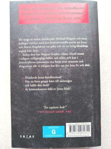Jesus-Skrifterna av Michael Baigent, 2008