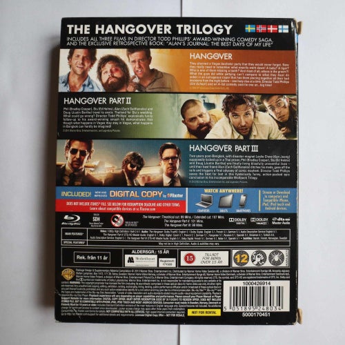 THE HANGOVER TRILOGY