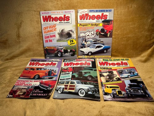 Wheels Rod & Classic 5st. Tidningar