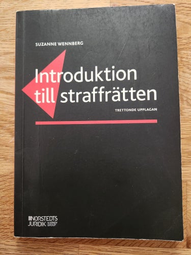 Introduktion till straffrätten av Suzanne Wennberg, Trettonde upplagan