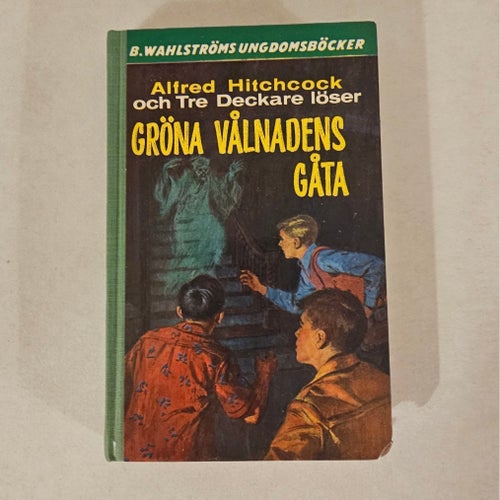 Ny bok Hitchkock Gröna vålnadens gåta Oöppnad Oläst Vintage