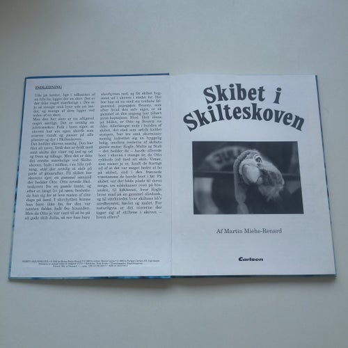 Skeppet i Skilteskogen Martin Miehe-Renard Carlsen Inbunden Barnbok