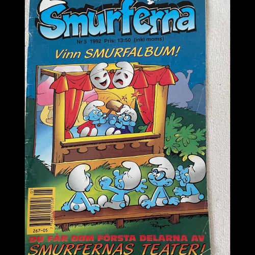 Smurferna nr 5 1992