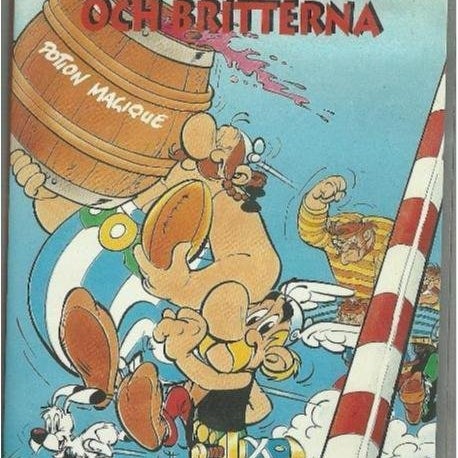 ASTERIX OCH BRITTERNA ( VHS FILM )