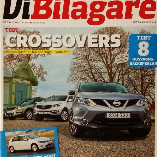Vi Bilägare 6 2014: Cadillac CTS, Mazda RX-7, Volvo V60 D5, VW e-Golf, BMW X5