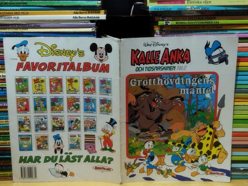 Walt Disney's Kalle Anka och tidsmaskinen nr 2 Grotthövdingens mantel. VF