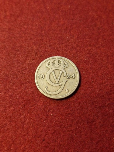50 Öre 1924 Nickel