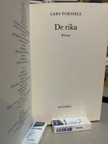De rika av Lars Forssell. bok, Very Good plus