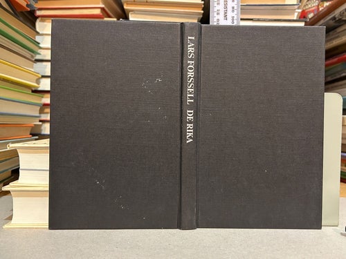 De rika av Lars Forssell. bok, Very Good plus