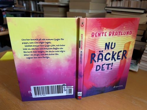 Nu räcker det! av Bente Bratlund, bok, SM, Very fine plus