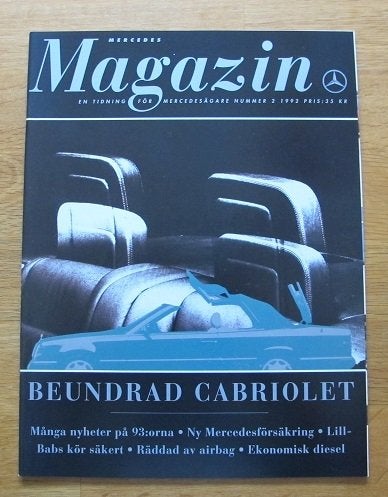 Tidning - Mercedes Magazin Nr.2 1992