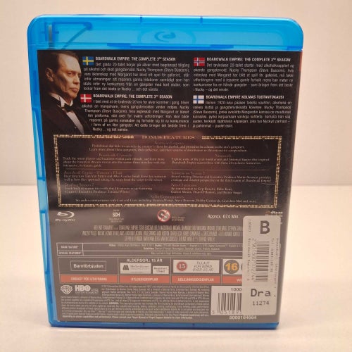 Board Walk Empire Säsong 3 - Blu-ray box, Svensk text, Fint skick
