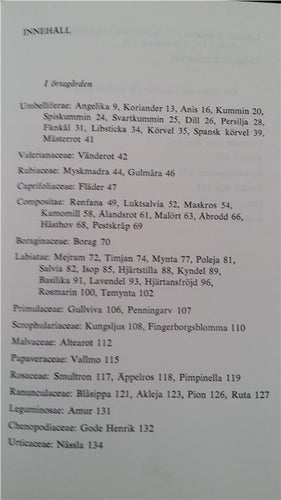 Ört och krydda Eleonore Mark 1960