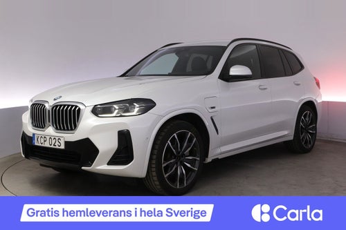 BMW X3 xDrive30e M-sport Kamera HUD Värmare Navi BSM Drag