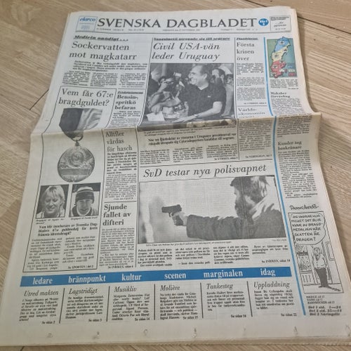 Svenska dagbladet 27 november 1984