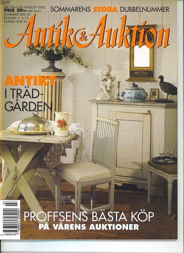 Antik & Auktion 7-8/2002 - Stor Special om byggvård, järnkonst, utemöbler m m