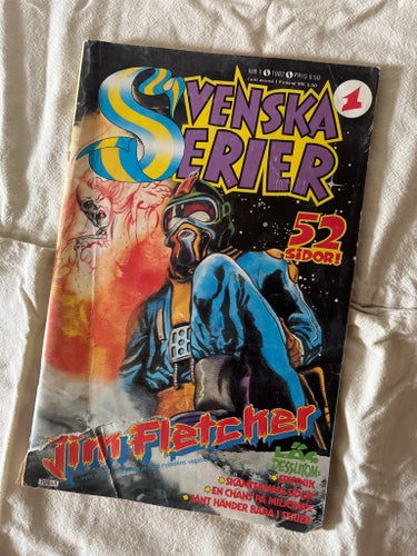 Svenska Serier: Jim Fletcher, Nr 1 1982