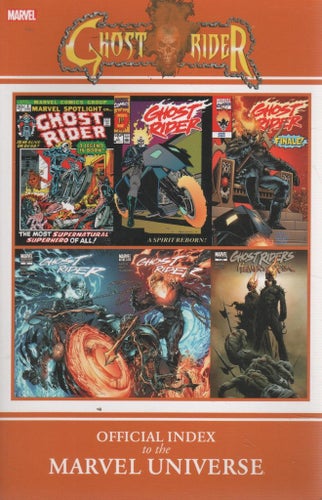 Ghost Rider Official Index to the Marvel Universe - Marvel