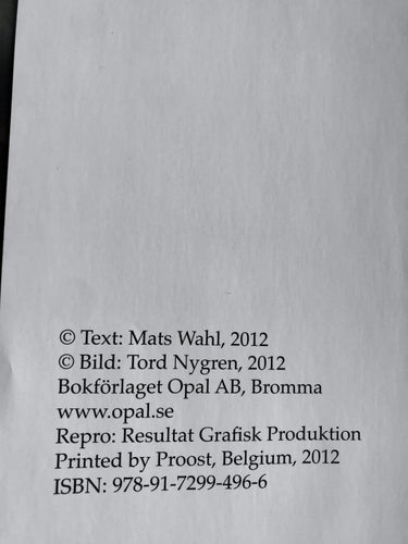 AXEL OCH JULIA TÄLTAR Mats Wahl Tord Nygren 2012