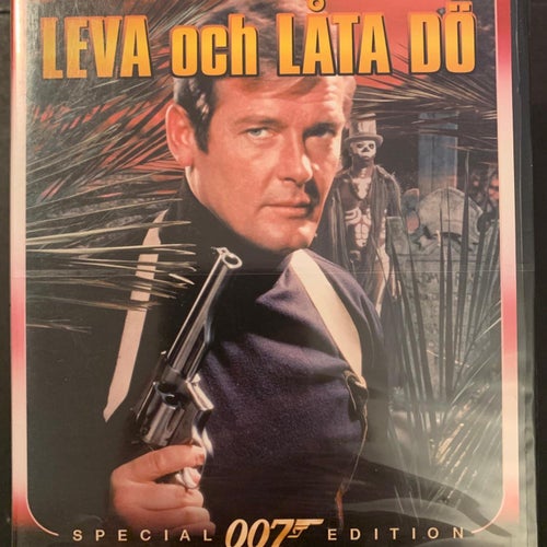 LEVA OCH LÅTA DÖ. -73. JAMES BOND. SPECIAL 007 EDITION. DVD INPLASTAD