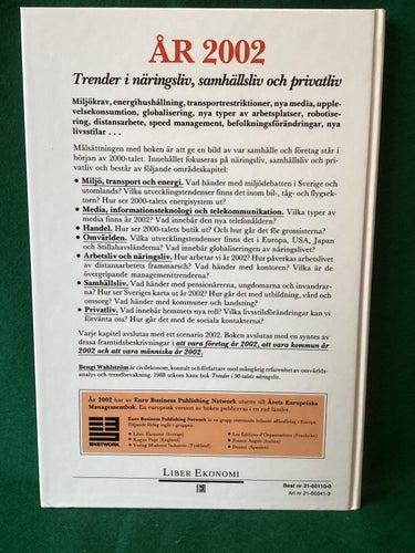 År 2000 - Bengt Wahlström - Trender i näringsliv, samhällsliv och privatliv
