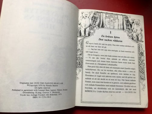 PÅ ÄVENTYR I BJÖRNENS HUS Pamela Stearns 1979