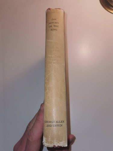 Return of the king first edition impre first state jacket third state book 1955