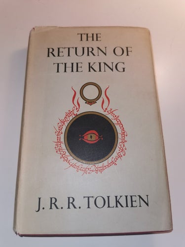 Return of the king first edition impre first state jacket third state book 1955