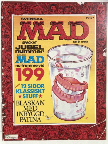 MAD - 1982:8 VF+