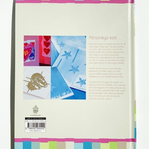 FANTASIFULLA KORT STÄMPLING, EMBOSSING, DECOUPAGE - VIGDIS MO JOHANSEN-INBUNDEN