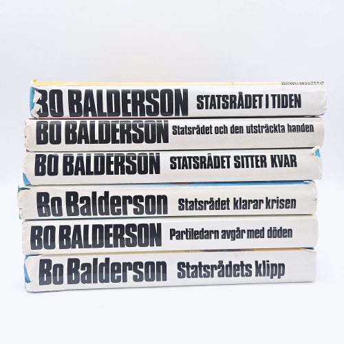 Bo Balderson - bokpaket med 6 böcker