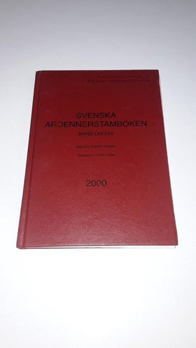 Svenska Ardennerstamboken band 92 2000 (Svårfunnen)