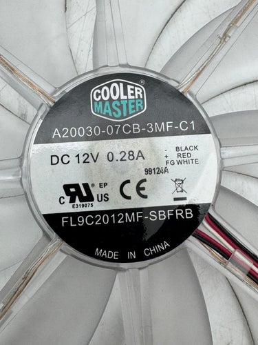 2 ST Cooler Master 200mm Chassifläkt (beg)