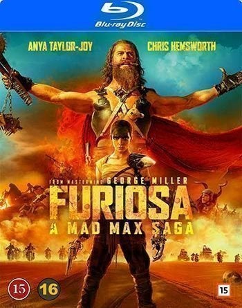 Furiousa MAD MAX Saga Fury Road 2024 148 Min Svtxt Blu-ray Ny Pris 149 Frakt 44