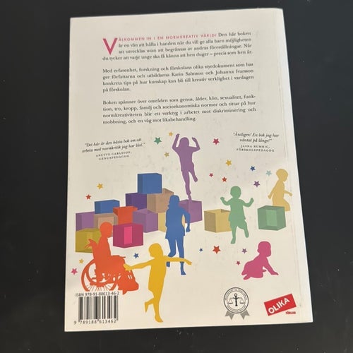 Normkreativitet i förskolan av Karin Salmson & Johanna Ivarsson