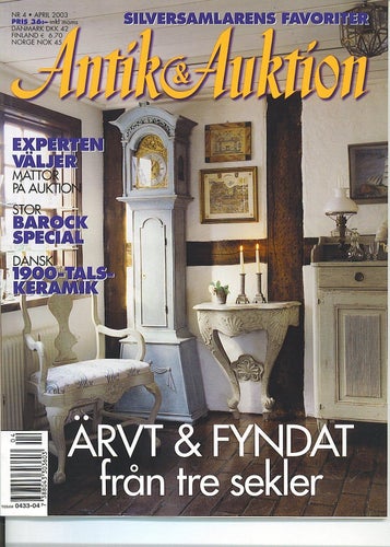 Antik & Auktion 4/2003 - Dansk keramik, stor barockspecial m m