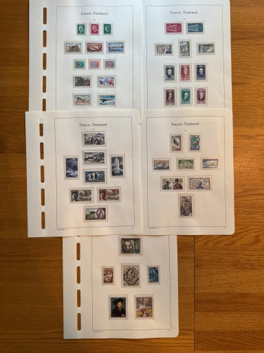 Frankrike POSTFRISKT 1969 - 1972