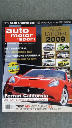 Auto motor & sport nr 17 2008: Mercedes GLK 320 CDI, Porsche 911 Carrera 4S Cab