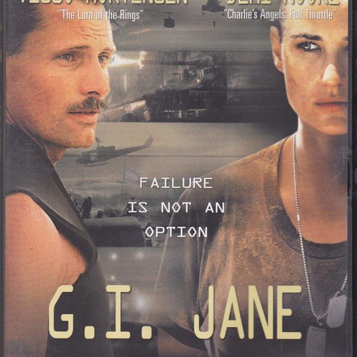 DVD / G.I. Jane / Demi Moore, Viggo Mortensen, Anne Bancroft / Fint skick