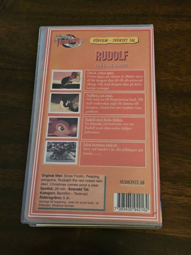 Rudolf Och Hans Vänner Svenskt Tal (VHS)