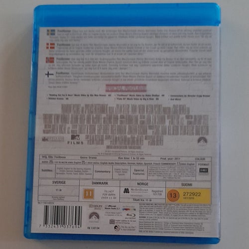 Footloose Blu-ray / 2011 / Svensk Text / Fint Skick