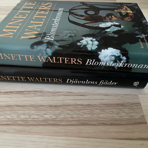 Minette Walters Blomsterkronan & Djävulens fjäder