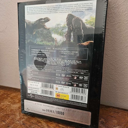 King Kong- 2 disc limited edition- nr 9363/10000, inplastad