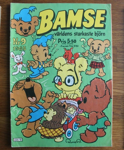 BAMSE 1985 nr 9