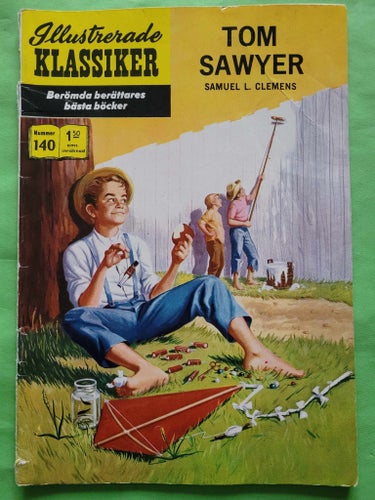 Illustrerade klassiker nr 140 - Tom Sawyer