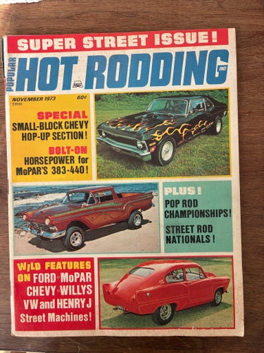 Popular Hot Rodding November 1973