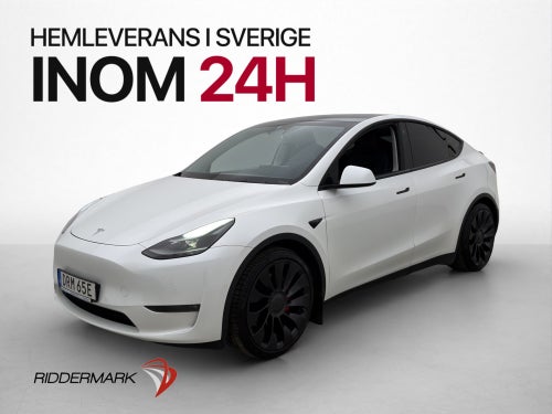 Tesla Model Y Performance 534hk Läder Pano 1-Ägare Moms